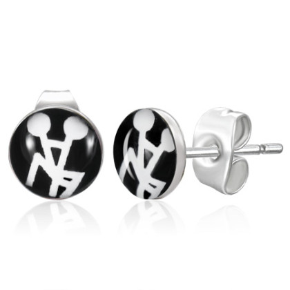 Ocelové náušnice SESSE0079 - Sex symbol