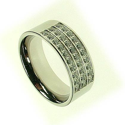 Ocelový prsten SELJR374