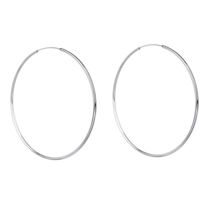 Klasické hladké kruhové náušnice 305760002