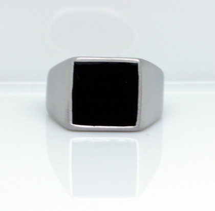 Ocelový pečetní prsten JCFRC484