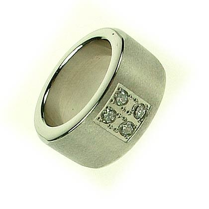 Ocelový prsten SELJR350