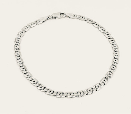 Stylový náramek na ruku stříbrný 3056220064