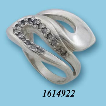 Stříbrný prsten se zirkony 1614922
