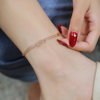 Jemný náramek na kotník JCFGZ129