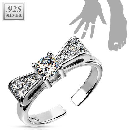 Stříbrný prsten s kamínky SETRSS024