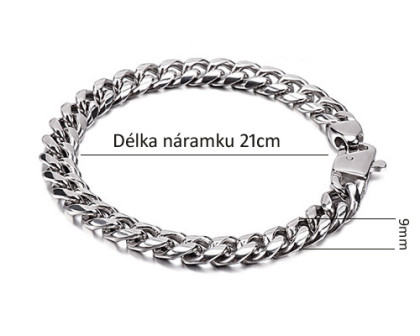 Náramek chirurgická ocel WJHB76