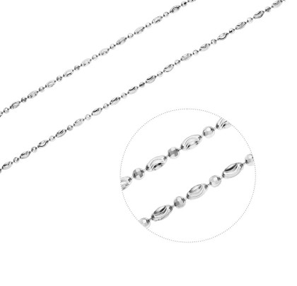 Minimalistický stříbrný náhrdelník z Ag 925 301177