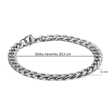 Náramek chirurgická ocel WJHB673-10