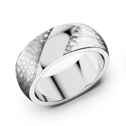 Ocelový prsten MCRSS016