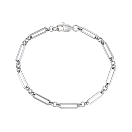 Moderní náramek z chirurgické oceli BSS997