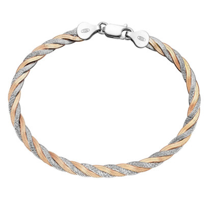 Pozlacený stříbrný náramek 3120830001