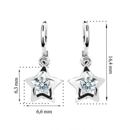 Náušničky pro miminko Cutie Jewellery C1942