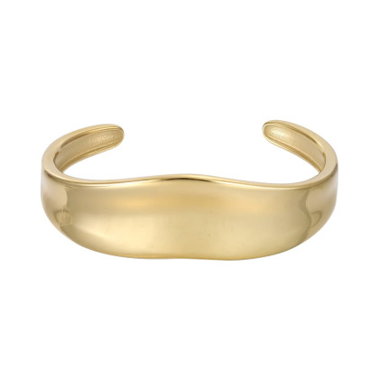 Pozlacený ocelový bangle MBSG33GD