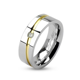 Ocelový prsten Spikes Z1002
