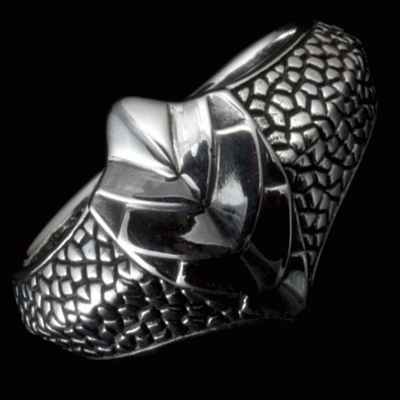 Ocelový prsten KoolKatana 016