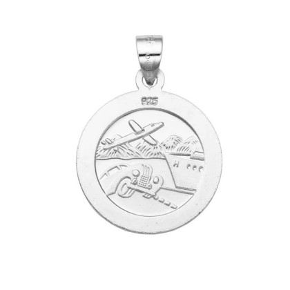 Náhrdelník svatý Krištof stříbrný 31244001