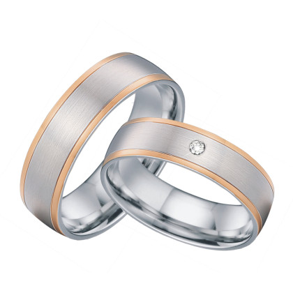 Snubní prstýnky chirurgická ocel SPPL025