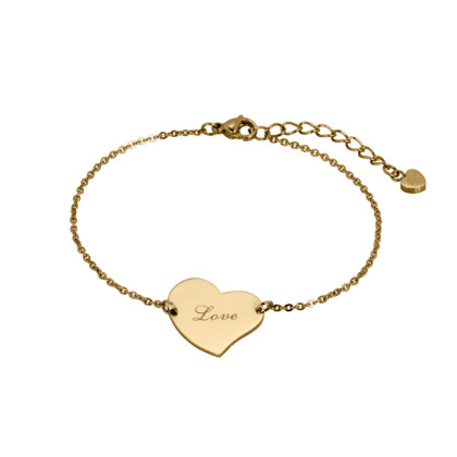 Dámský náramek srdíčko Inori INBR183RG