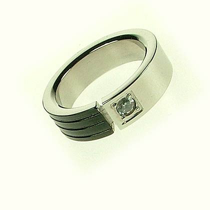 Ocelový prsten SELJR911