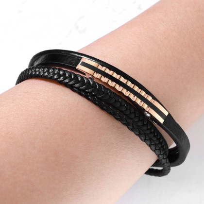 Kožený náramek pro muže 1016