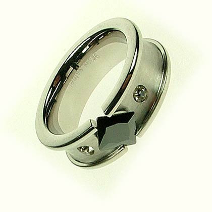 Ocelový prsten Z1042