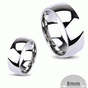 Ocelový prsten Spikes 001-8