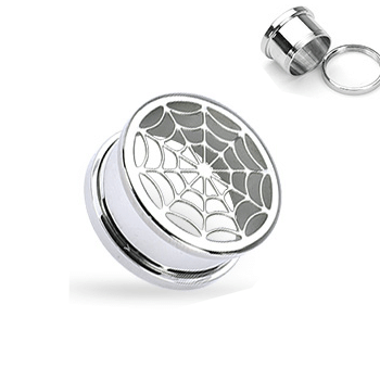 Ocelový tunel do ucha CR08