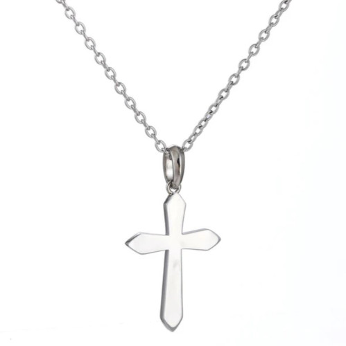 Ocelový náhrdelník křížek PSS1225