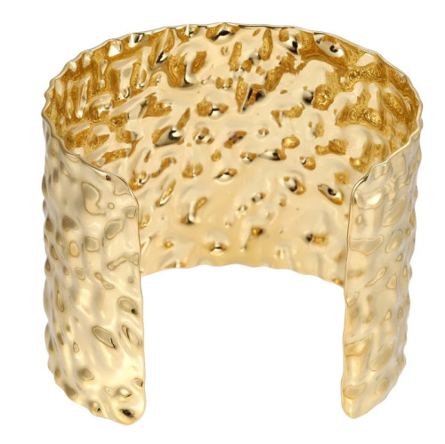 Stylový dámský náramek bangle z chirurgické oceli MBSG19GD