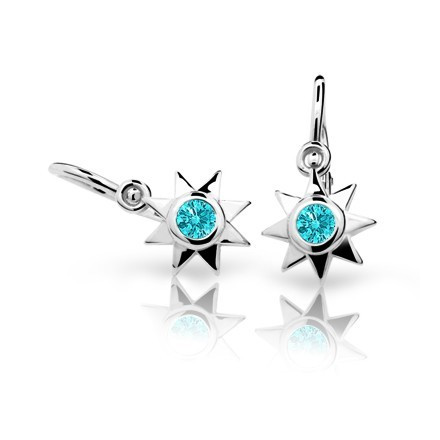 Dětské náušnice Cutie Jewellery C1995B-Mint Green