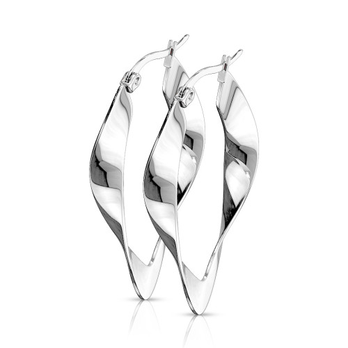 Ocelové visací náušnice 3546-Steel