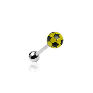 Piercing do jazyka 0207-yellow
