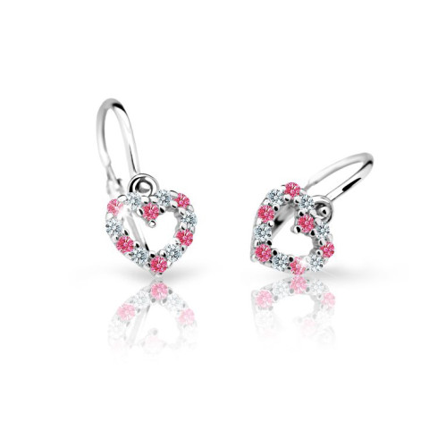 Zlaté náušnice pro miminko Cutie Jewellery C2157B-Tcf Red