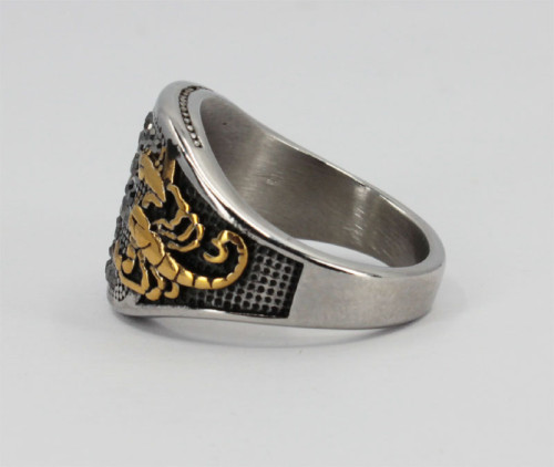 Ocelový prsten se ětírem WJHZ1839