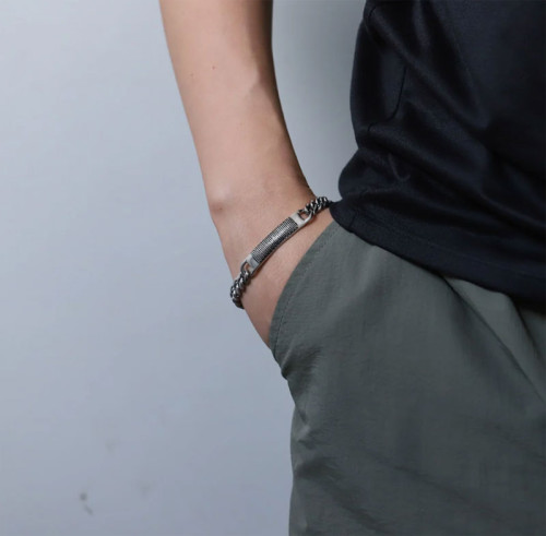 Stylový náramek pro muže BSS1090