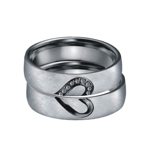 Ocelové prstýnky pro pár SPPL041