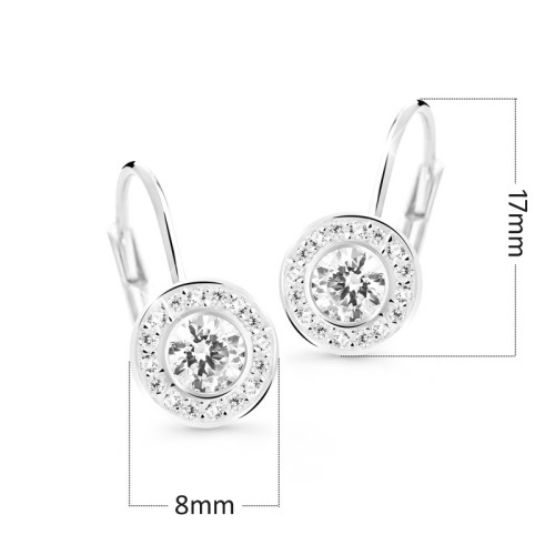 Zlaté náušnice visací Z8028B