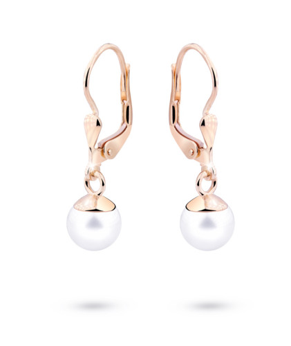 Perlové náušnice visací Z3014R