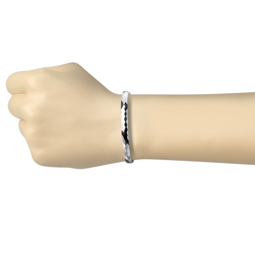 Pevný náramek z chirurgické oceli SESBS0870