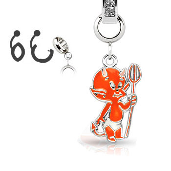 Přívěsek piercingu pupíku 018