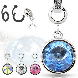 Přívěsek piercingu pupíku 028