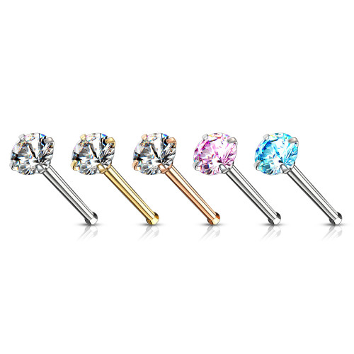 Piercing do nosu s kamínkem NOSEB01