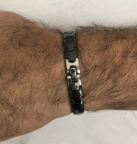 Černý keramický náramek WJHB356