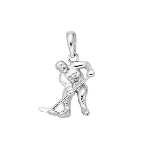 Stříbrný přívěsek na krk hokejista 0312826001
