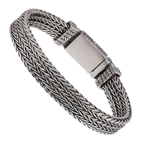 Moderní náramek z chirurgické oceli BSS1061