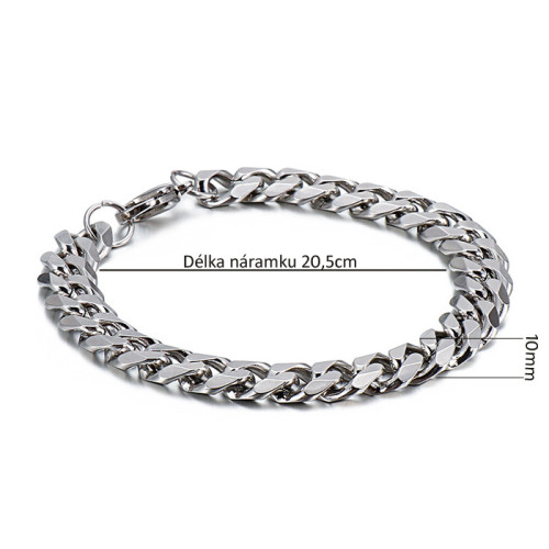 Náramek chirurgická ocel WJHB677-10