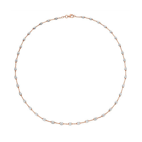 Pozlacený stříbrný náhrdelník 306967