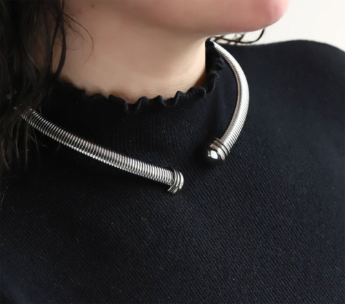 Ocelový náhrdelník pro ženy MNSS58ST