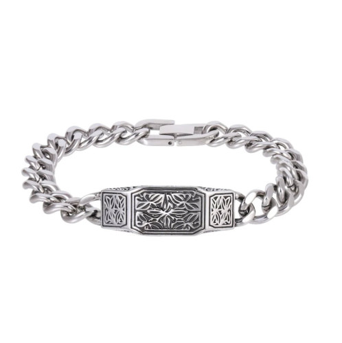 Stylový ocelový náramek pro muže BSS1060