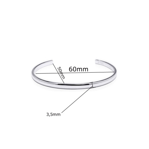 Bangle náramek chirurgická ocel GBSG13-60